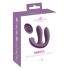 Beau Coeur Mireva - vibrador triple, a control remoto (lila)