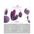 Beau Coeur Mireva - vibrador triple, a control remoto (lila)