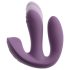 Beau Coeur Mireva - vibrador triple, a control remoto (lila)