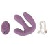 Beau Coeur Mireva - vibrador triple, a control remoto (lila)