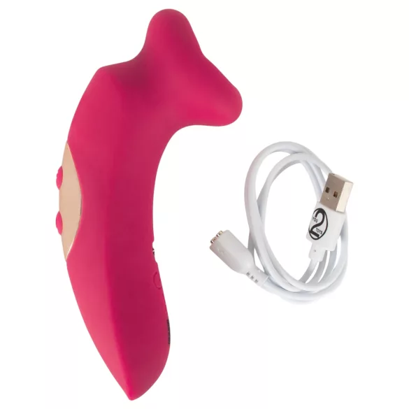 You2Toys Oral Fun - estimulador de clítoris con succión y lengua (rosa)