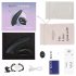 Womanizer Lujo&Deseo - set de vibrador para clítoris y parejas (negro)