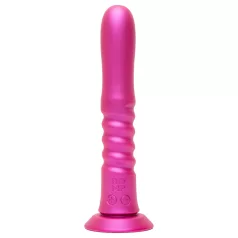 ROMP Jiggle - vibrador empujador con ventosa (rosa)