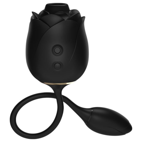 Cincuenta sombras de Grey - succionador de clítoris y vibrador (negro)