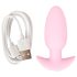 Cuties Mini - plug anal vibratorio (rosa)