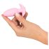 Cuties Mini - plug anal vibratorio (rosa)
