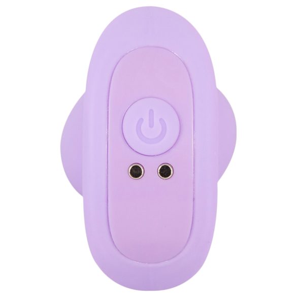 Cuties Mini - plug anal vibrador - silicona - lila