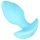 Cuties Mini - plug anal vibratorio (azul)