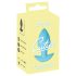 Cuties Mini - plug anal vibratorio (azul)