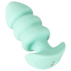 Cuties Mini - plug anal vibrador esférico (verde)