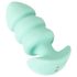 Cuties Mini - plug anal vibrador esférico (verde)