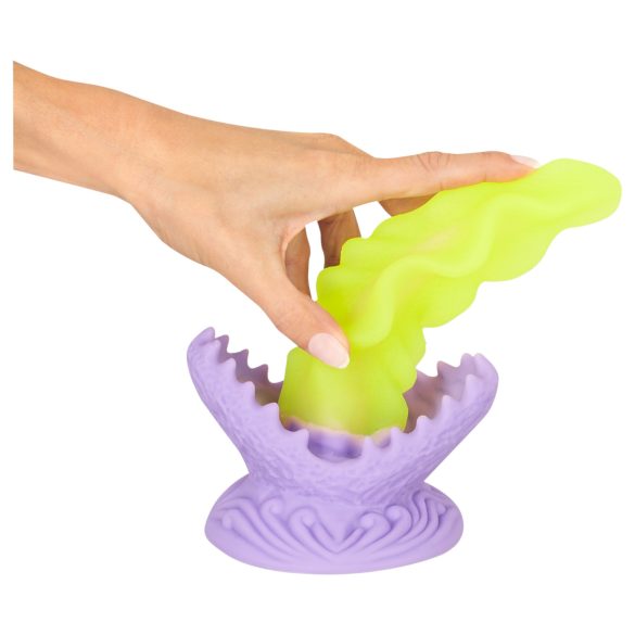 Beasty Cocks - consolador luminoso - silicona verde