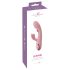 Beau Coeur Avenor - vibrador de punto G con lengüeta y brazo para el clítoris (rosa)