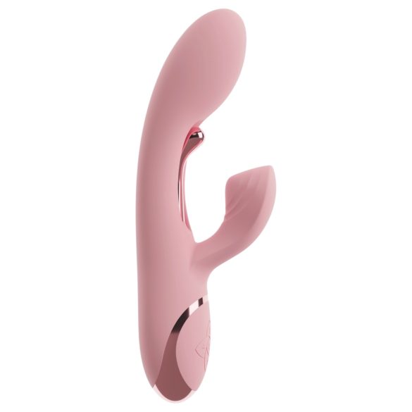 Beau Coeur Avenor - vibrador de punto G con lengüeta y brazo para el clítoris (rosa)