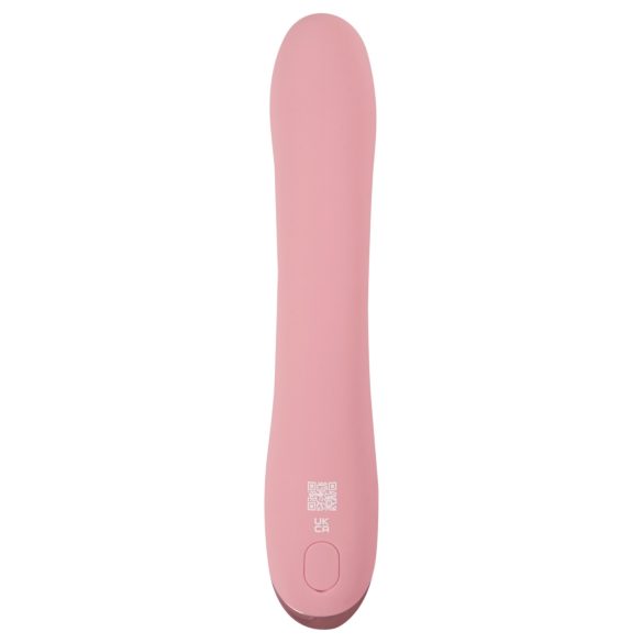 Beau Coeur Avenor - vibrador de punto G con lengüeta y brazo para el clítoris (rosa)