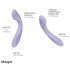 Svakom Margot - Vibrador de Punto G con 2 Motores (lila)