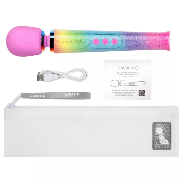 le Wand - masajeador vibrador recargable - multicolor