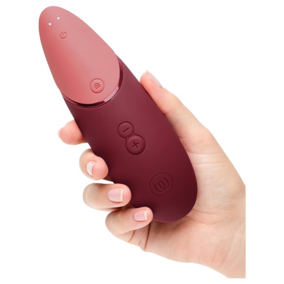 Womanizer Next - succionador de clítoris recargable por ondas de aire - burdeos