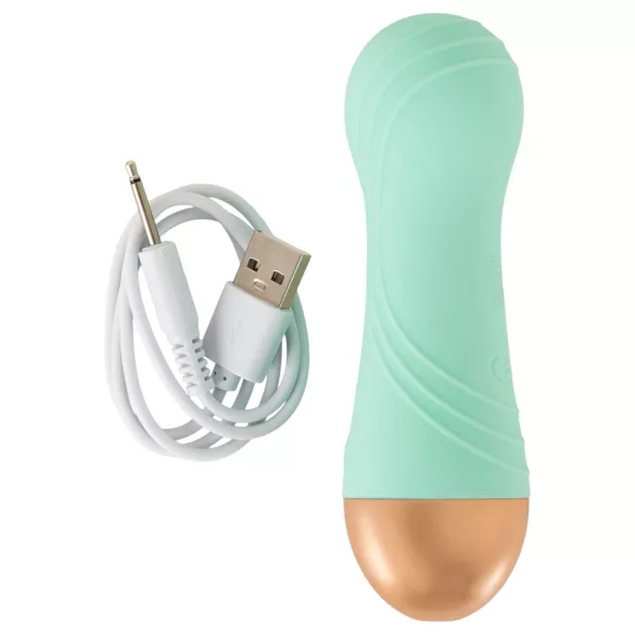 Cuties - mini vibrador recargable e impermeable (verde)