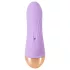 Cuties - mini vibrador de clítoris con brazo, recargable y resistente al agua (lila)