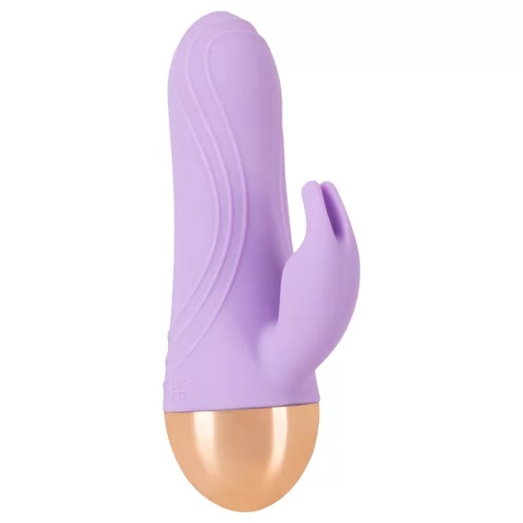 Cuties - mini vibrador de clítoris con brazo, recargable y resistente al agua (lila)