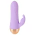 Cuties - mini vibrador de clítoris con brazo, recargable y resistente al agua (lila)
