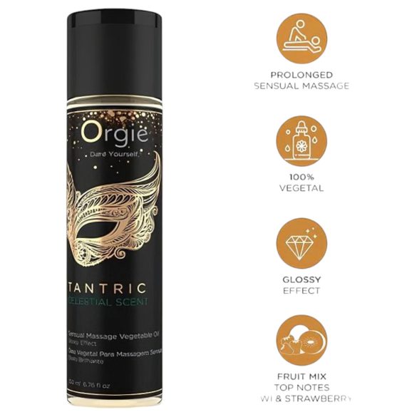 Orgie Tantric Celestial - aceite de masaje sensual - 200ml