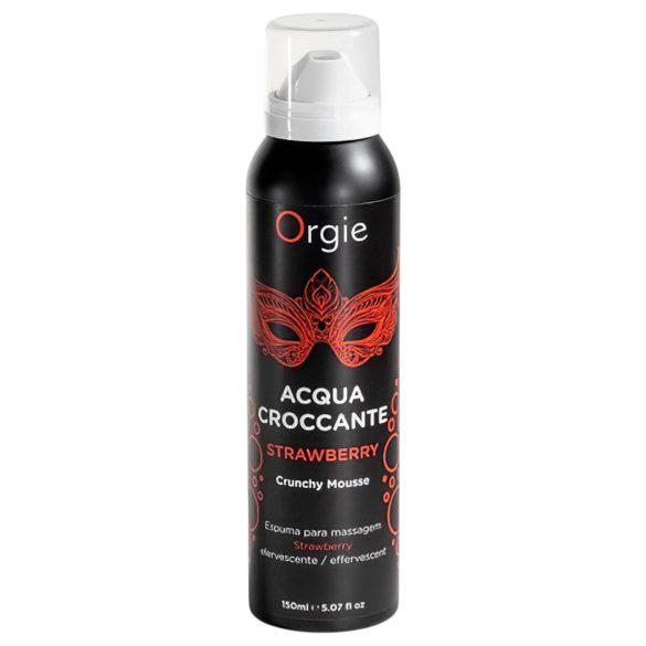 Orgie Agua Crujiente - espuma de masaje de fresa (150 ml)