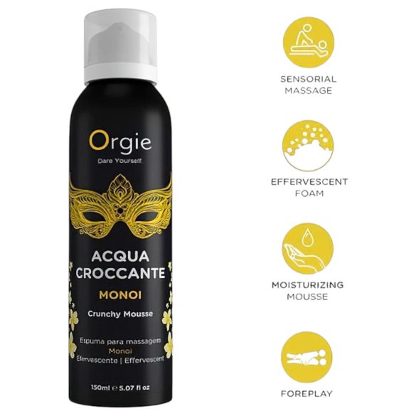 Orgie - espuma de masaje - efecto burbujeante tropical - 150 ml