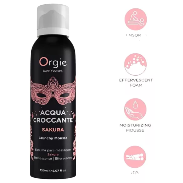 Orgie - espuma de masaje - flor de cerezo - 150 ml