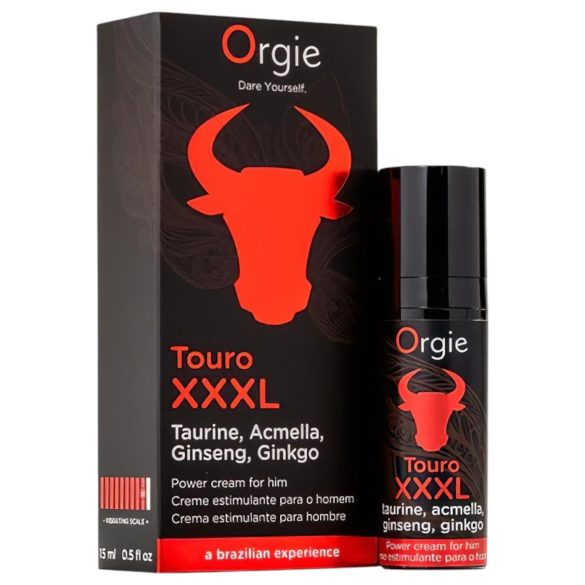 Orgie Touro XXXL - crema potenciadora de erección (15ml)