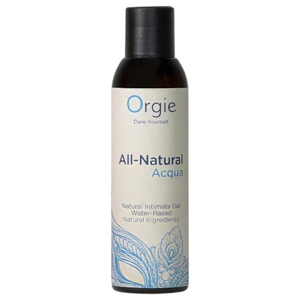Orgie All Natural - gel lubricante a base de agua (150ml)