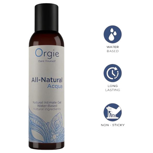 Orgie - lubricante íntimo natural base agua - 150 ml