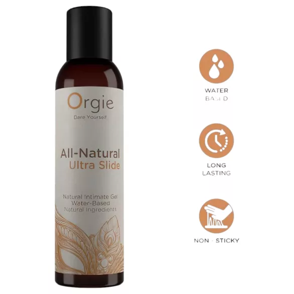 Orgie - lubricante íntimo natural - larga duración - gel (150 ml)