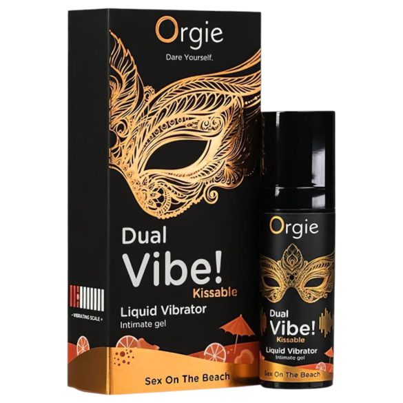 Orgie Dual Vibe - vibrador líquido unisex - Sex on the Beach (15ml)