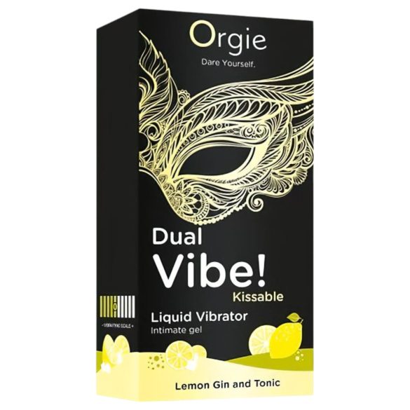 Orgie - lubricante vibrador unisex - efecto vibración - gin tonic 15ml