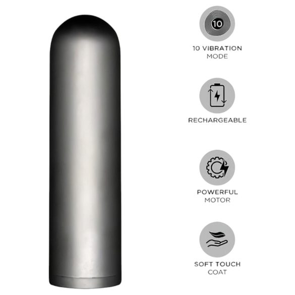Orgie - mini vibrador bala - set multivelocidad - gris