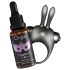 Orgie Orgasmic Bunny - Set de anillos vibrantes para el placer (negro)