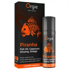   Crema Orgie Piranha Power - Crema estimulante para hombres (15 ml)