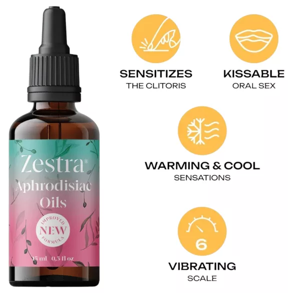 Zestra - aceite afrodisíaco para mujeres (15 ml)