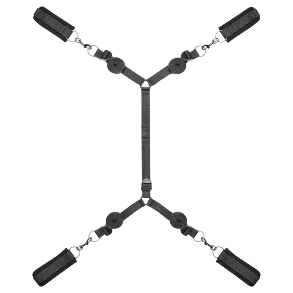 Obaie - juego de sujeción bajo el colchón (negro)