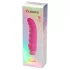 Baseks - vibrador ondulado (rosa) - 16 cm