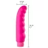 Baseks - vibrador ondulado (rosa) - 16 cm