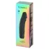 Baseks - consolador realista (negro) - 19 cm