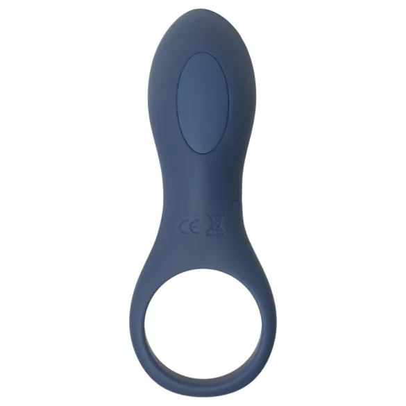 Amaysin - anillo vibrador para pene recargable (azul)