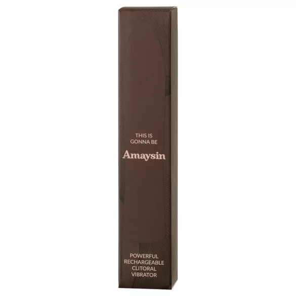 Amaysin - consolador vibrador recargable (azul)