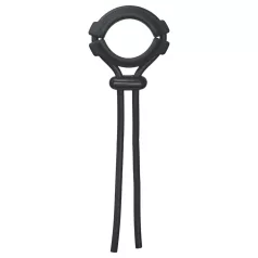   MR.MEMBR Tense - anillo para el pene tipo lazo ajustable (negro)