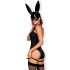 Obsessive OB7008 Sexy Bunny - disfraz de conejita (negro)