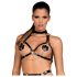 Obsessive A740 - Arnés Decorativo Halter (Negro) - Tallas S-L