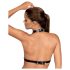 Obsessive A740 - Arnés Decorativo Halter (Negro) - Tallas S-L